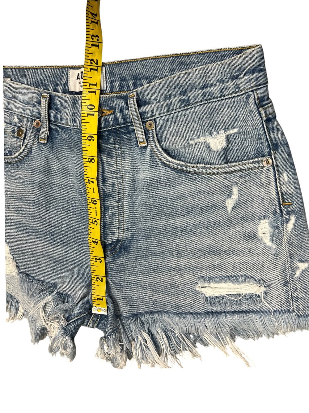 Agolde PARKER‎ VINTAGE CUT OFF SHORT IN SWAPMEET - Picture 15 of 16
